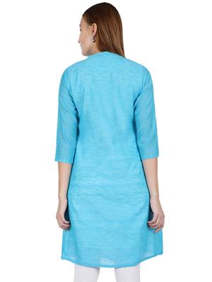 asymmetric button-up tunic - 16959745 - Standard Image - 3