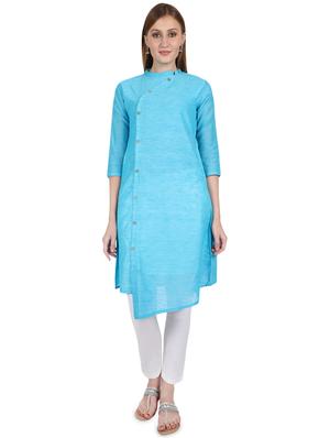 asymmetric button-up tunic - 16959745 - Standard Image - 4