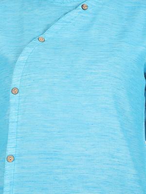 asymmetric button-up tunic - 16959745 - Standard Image - 5