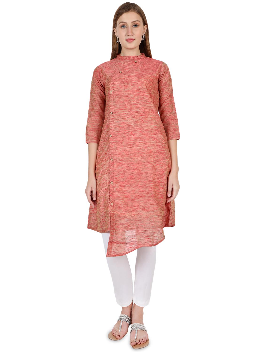 asymmetric button-up tunic - 16959746 - Zoom Image - 4