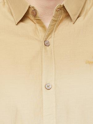 beige ombre casual shirt - 16960050 - Standard Image - 4