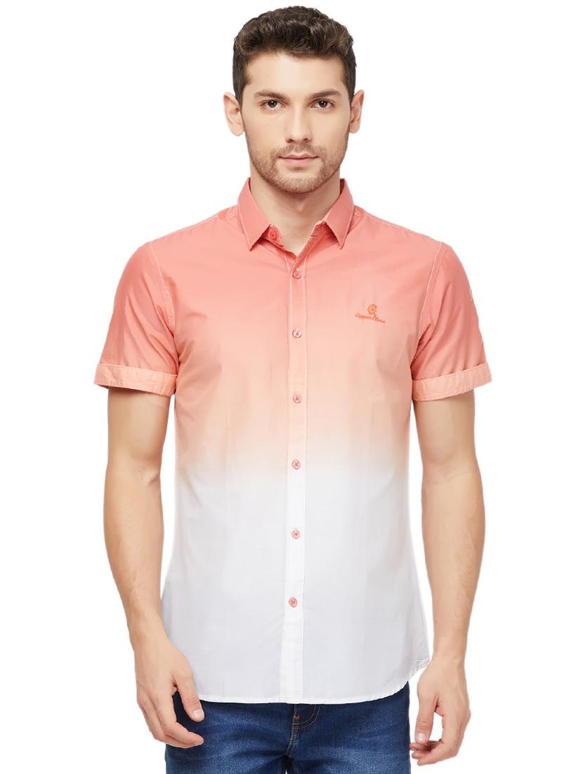 orange ombre casual shirt - 16960052 - Zoom Image - 1