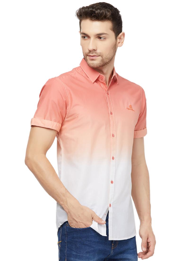 orange ombre casual shirt - 16960052 - Zoom Image - 2