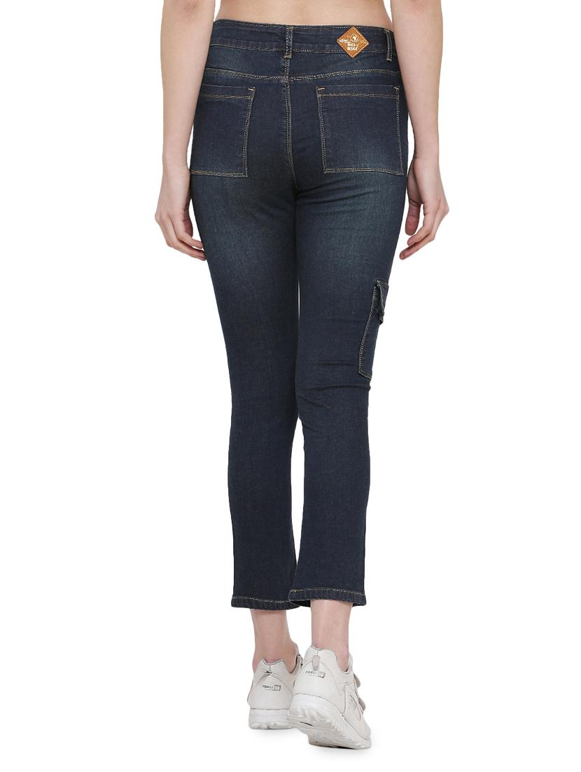 mid rise stone washed jeans - 16960081 - Zoom Image - 3
