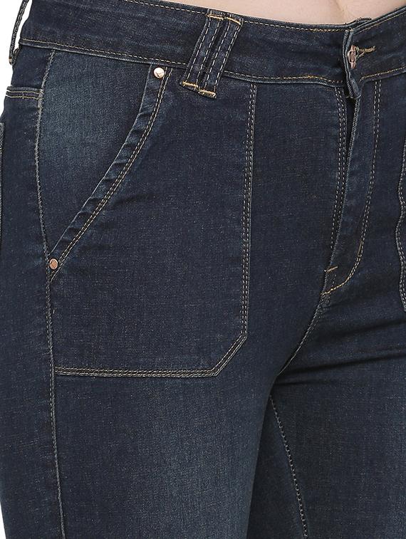 mid rise stone washed jeans - 16960081 - Zoom Image - 5