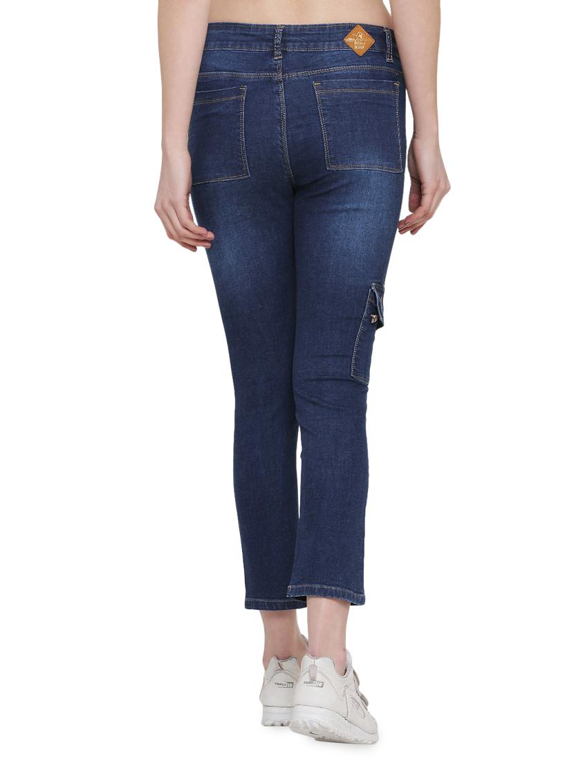 mid rise stone washed jeans - 16960082 - Zoom Image - 3