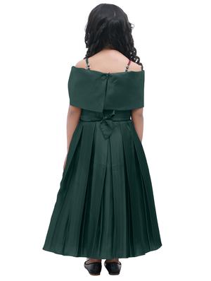 green satin party gown - 16960172 - Standard Image - 3