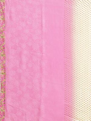 floral printed saree with blouse - 16960244 - Standard Image - 5