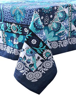 cotton jaipuri print 6 to 8 seater table cloth cover - 16960310 - Standard Image - 2