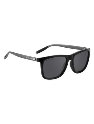 royal son retro square uv protected hd polarized men sunglasses- black - 16960337 - Standard Image - 2