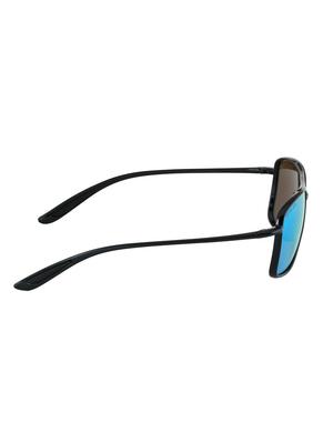 royal son hd polarized tr90 unbreakable men sunglasses - blue mirrored - 16960343 - Standard Image - 3