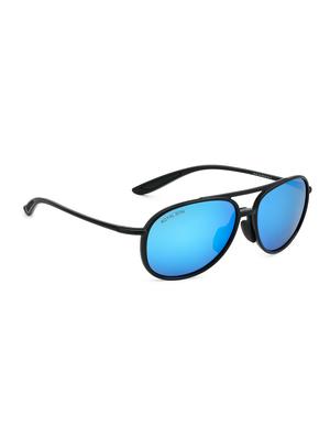 royal son hd polarized tr90 unbreakable aviator men sunglasses - blue mirrored - 16960347 - Standard Image - 2
