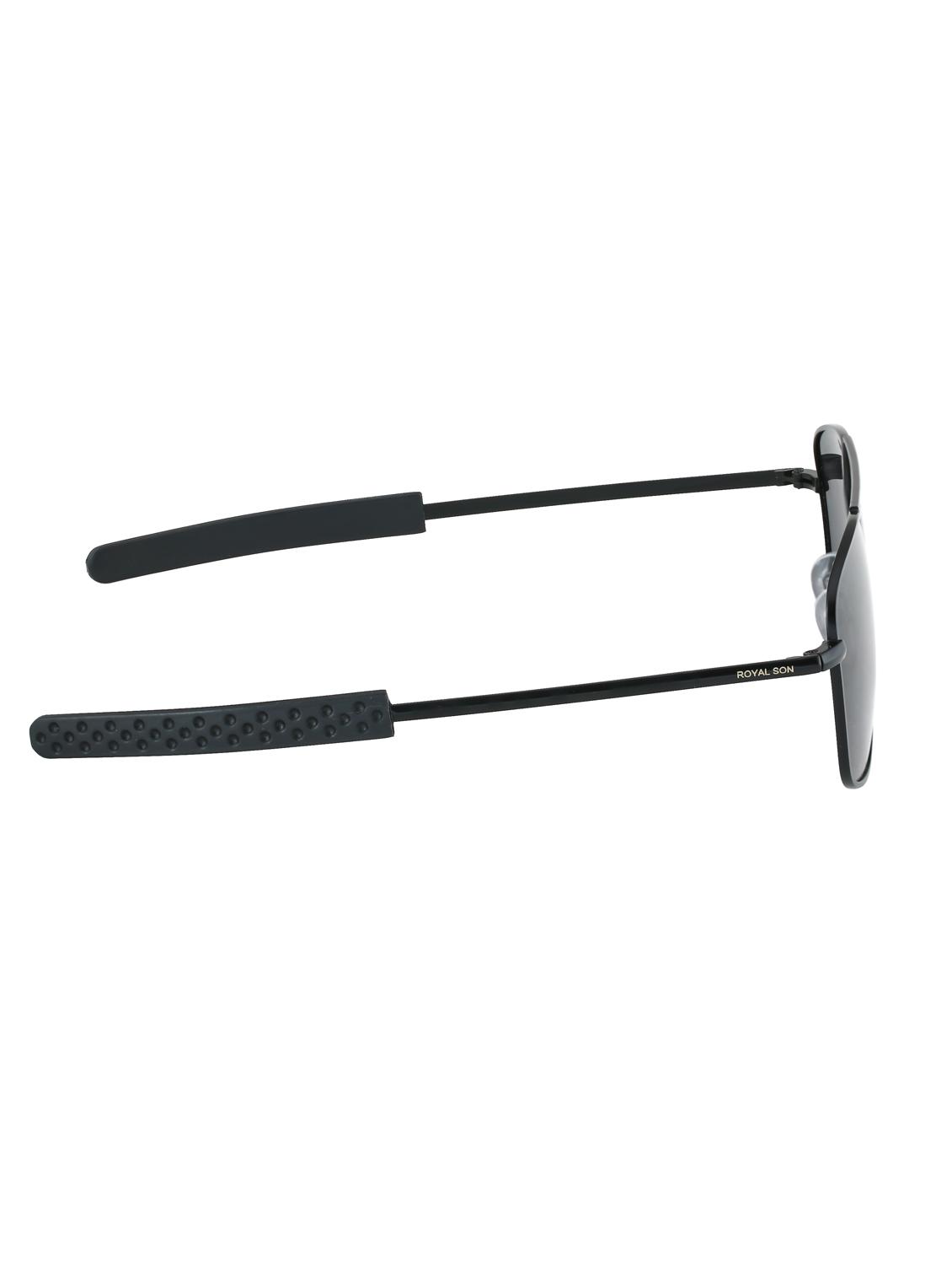 royal son retro square hd polarized sunglasses for men - black - 16960355 - Zoom Image - 3