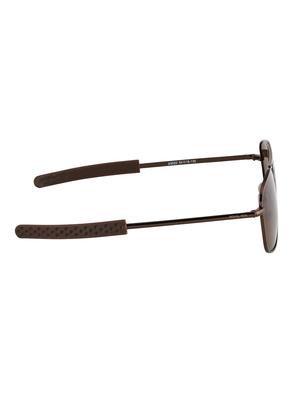 royal son retro square hd polarized sunglasses for men - brown - 16960357 - Standard Image - 3