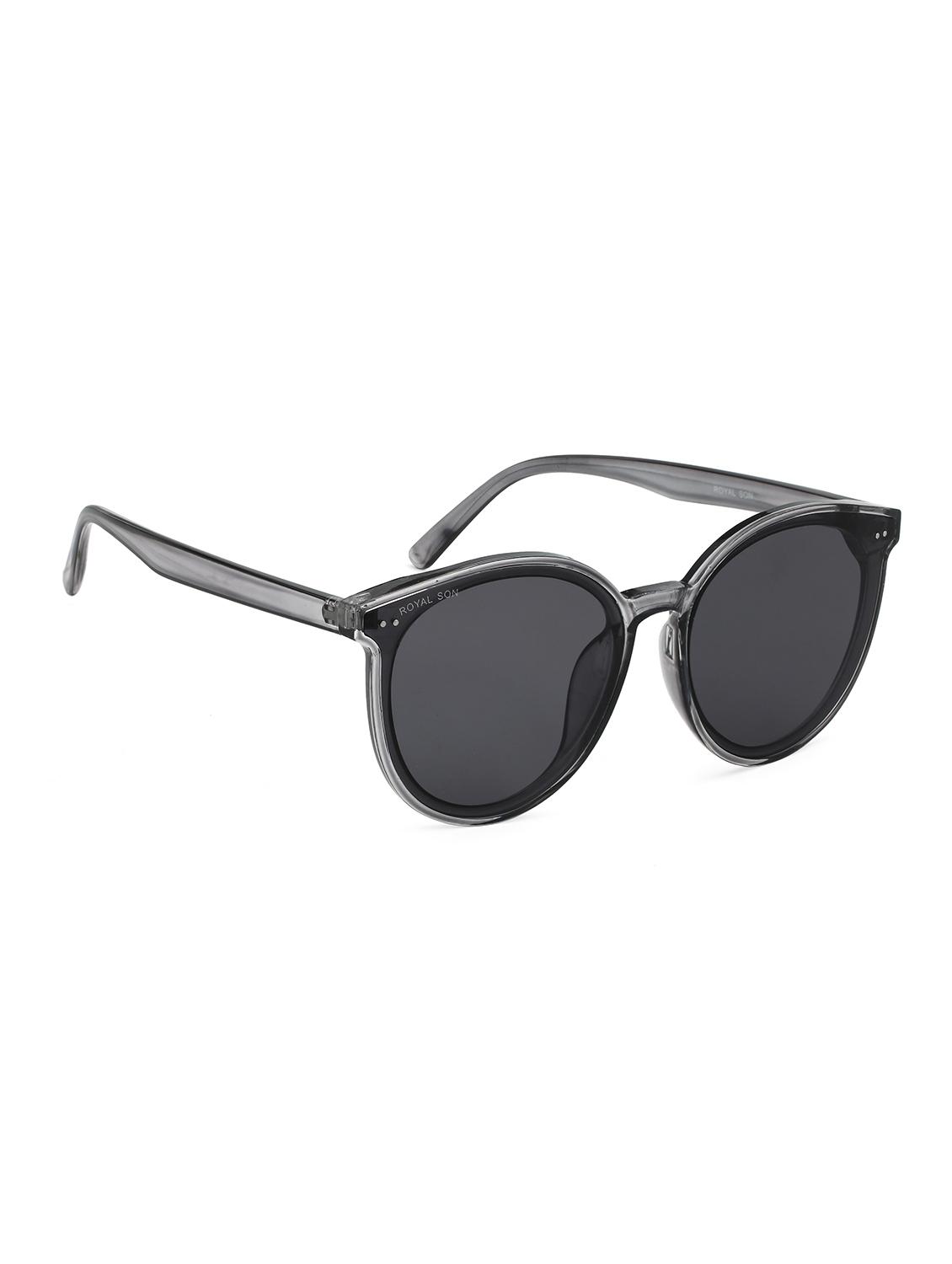 royal son over sized cat-eye women sunglasses - black - 16960380 - Zoom Image - 2