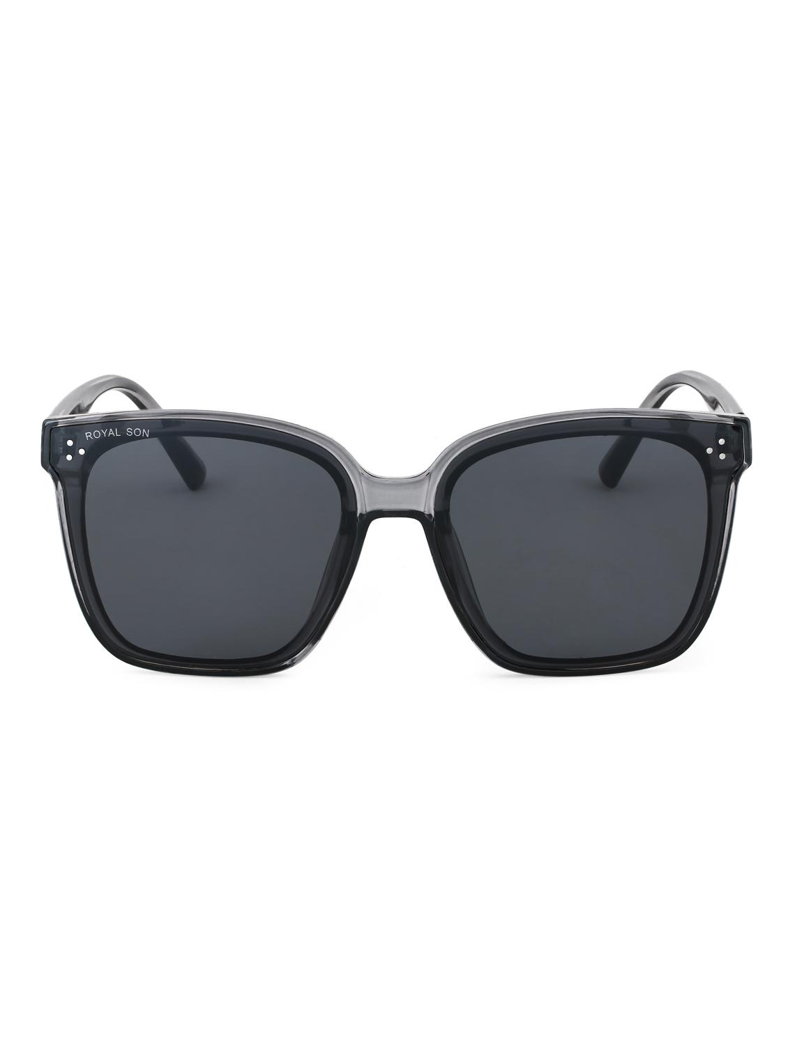royal son over sized uv protected women sunglasses - black - 16960385 - Zoom Image - 1
