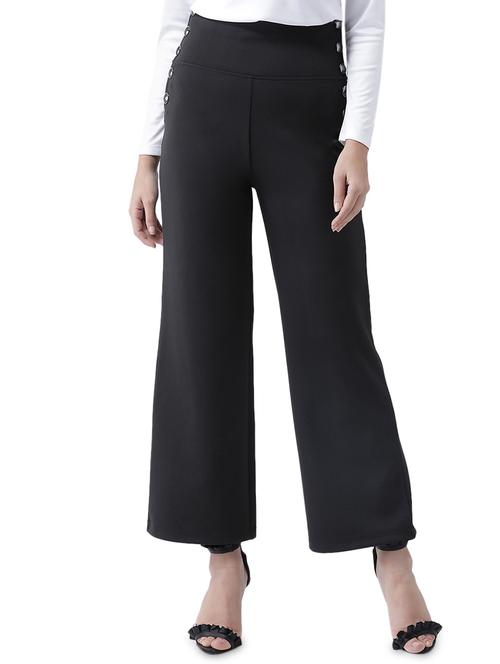 high rise wide leg trouser - 16960389 - Standard Image - 1