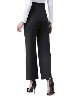 high rise wide leg trouser - 16960389 - Standard Image - 3