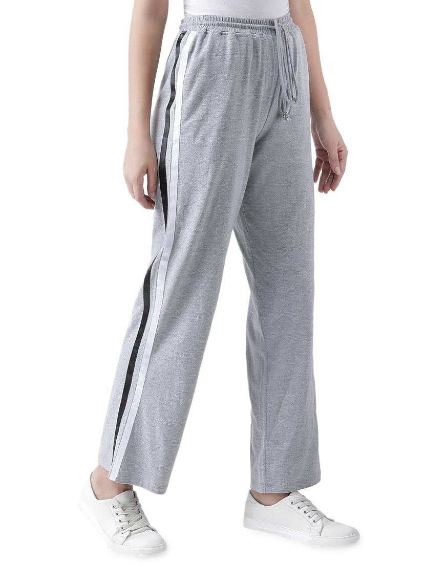 drawstring waist side tape track pants - 16960394 - Zoom Image - 2