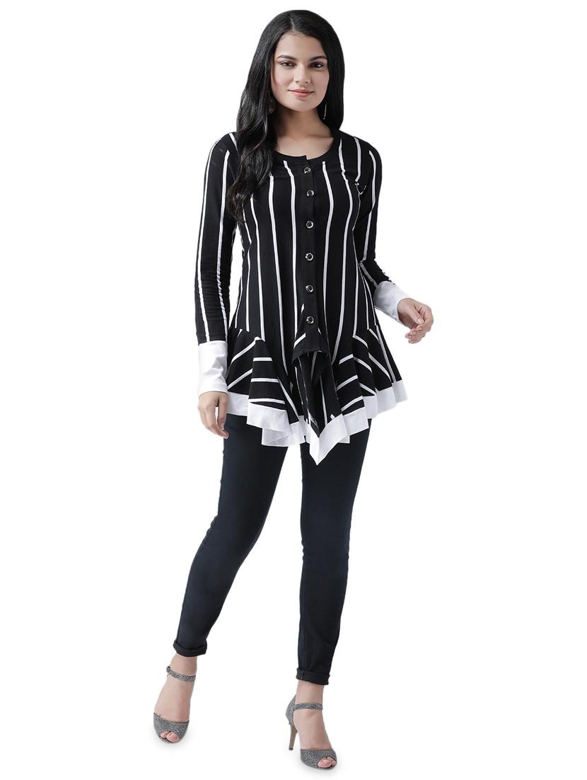 long sleeved striped shrug - 16960397 - Zoom Image - 4