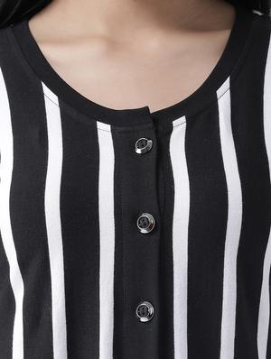 long sleeved striped shrug - 16960398 - Standard Image - 5
