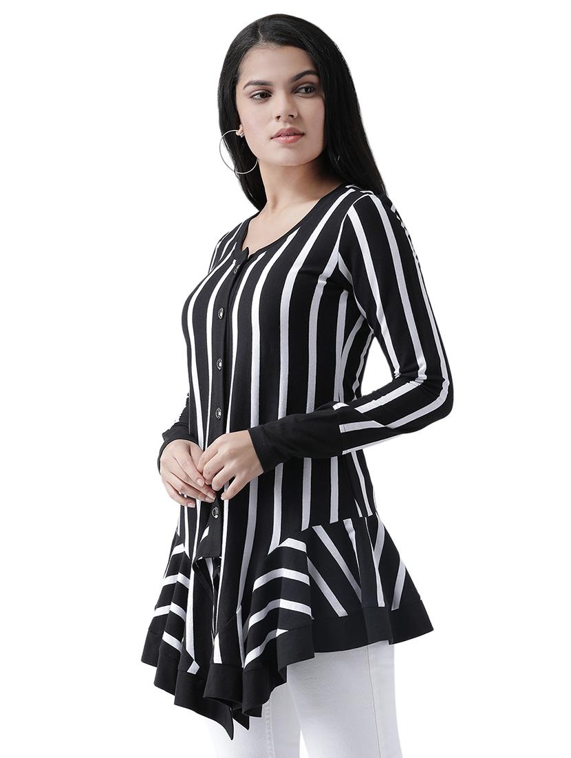 long sleeved striped shrug - 16960398 - Zoom Image - 2