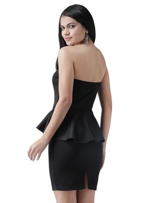 off shoulder peplum dress - 16960407 - Standard Image - 3