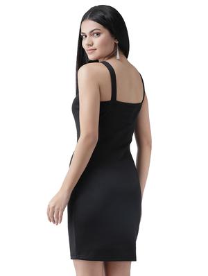 shoulder strap bodycon dress - 16960410 - Standard Image - 3