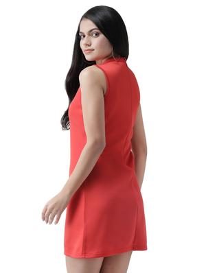mock neck sheath dress - 16960414 - Standard Image - 3