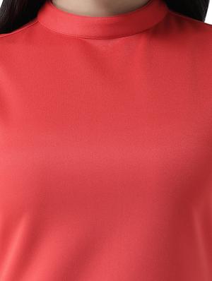 mock neck sheath dress - 16960414 - Standard Image - 5
