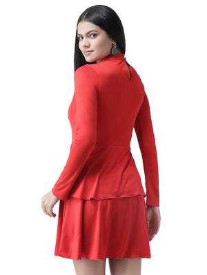 mock neck layered dress - 16960423 - Standard Image - 3