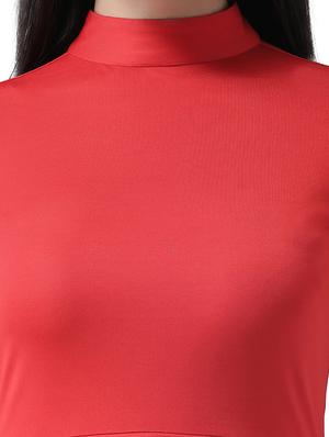 mock neck layered dress - 16960423 - Standard Image - 5