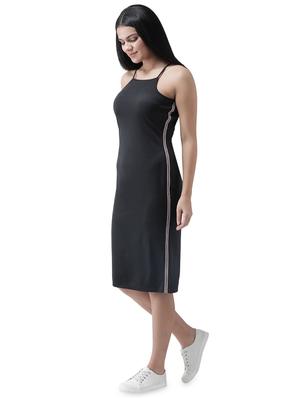 side tape bodycon dress - 16960425 - Standard Image - 2