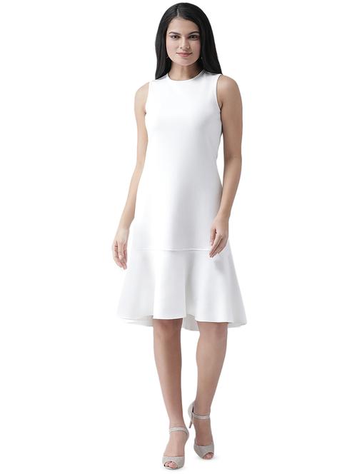 round neck a-line dress - 16960433 - Standard Image - 1