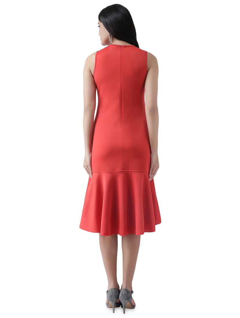 front slit bodycon dress - 16960434 - Zoom Image - 3