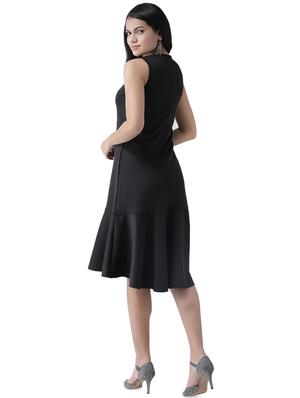 front slit bodycon dress - 16960435 - Standard Image - 3