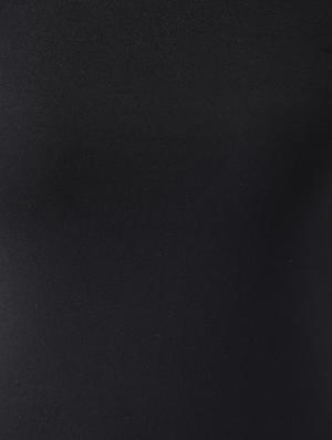 boat neck side slit maxi dress - 16960437 - Standard Image - 4