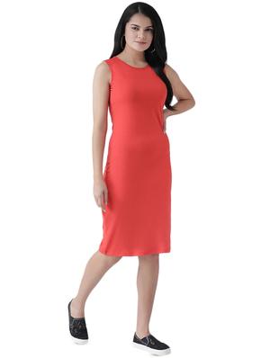 round neck sheath dress - 16960438 - Standard Image - 4