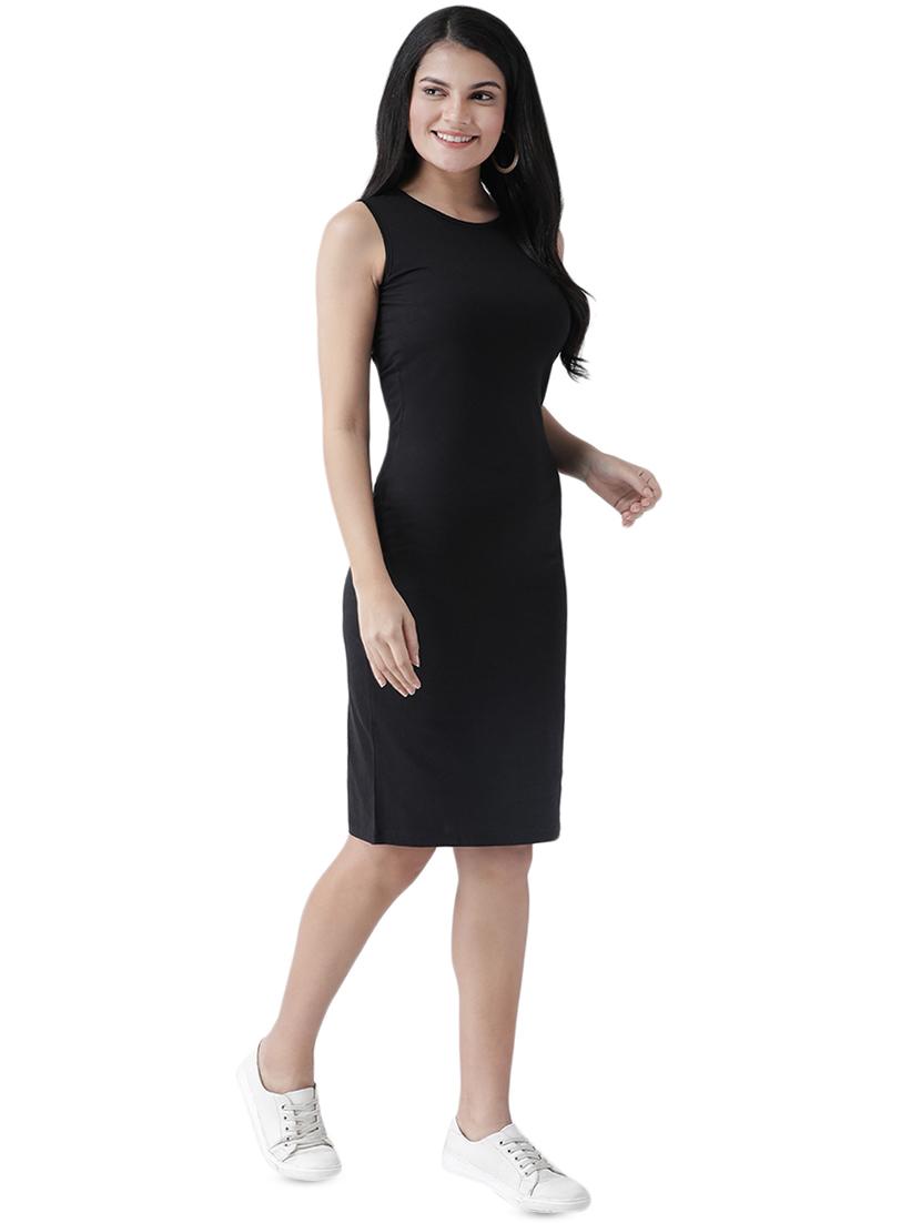 round neck sheath dress - 16960439 - Zoom Image - 2