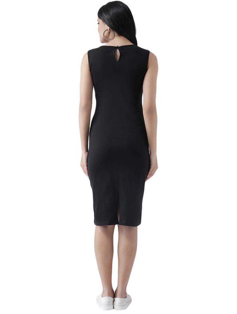 round neck sheath dress - 16960439 - Zoom Image - 3