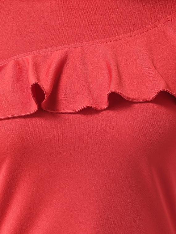 ruffle detail solid top - 16960447 - Zoom Image - 5