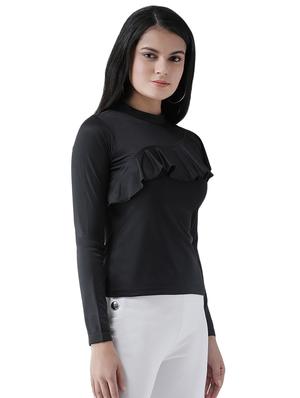 ruffle detail solid top - 16960448 - Standard Image - 2