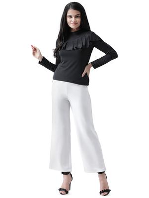ruffle detail solid top - 16960448 - Standard Image - 4