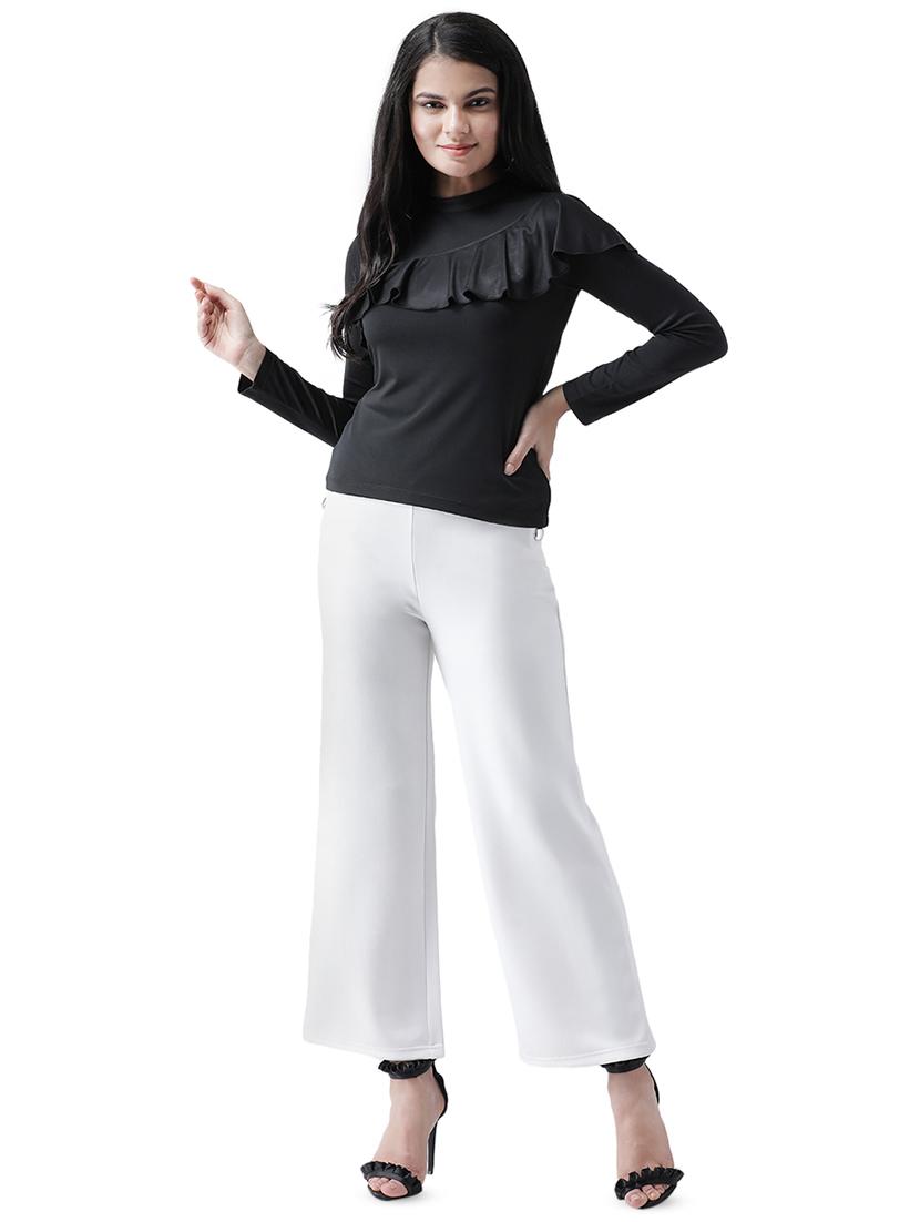 ruffle detail solid top - 16960448 - Zoom Image - 4