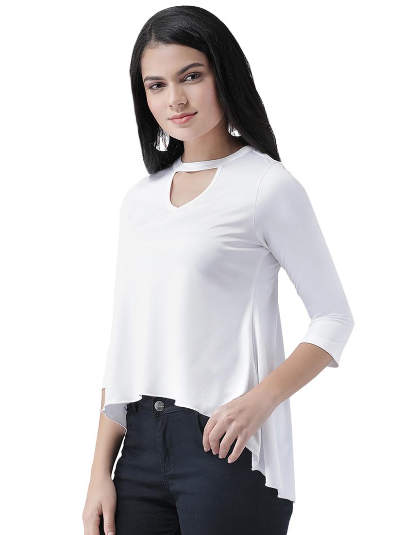 cut out detail high low top - 16960451 - Zoom Image - 2
