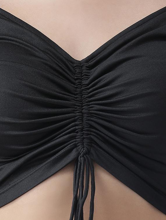 ruched detail crop top - 16960460 - Zoom Image - 5