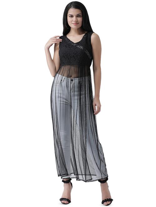 sequin detail sheer tunic - 16960464 - Very Small Image - 1