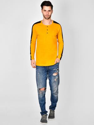 yellow taped t-shirt - 16960699 - Standard Image - 4