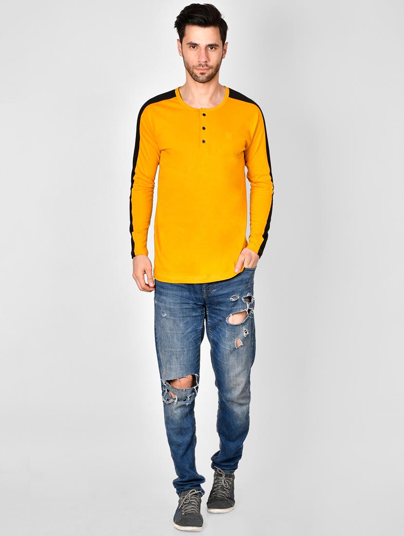 yellow taped t-shirt - 16960699 - Zoom Image - 4