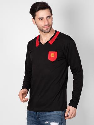 black solid pocket t-shirt - 16960710 - Standard Image - 2